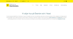 Desktop Screenshot of maklarnaekstrom.se